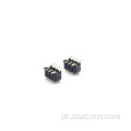 Conector de cabeçalho de pino de 2,0 mm de fileira dupla SMT